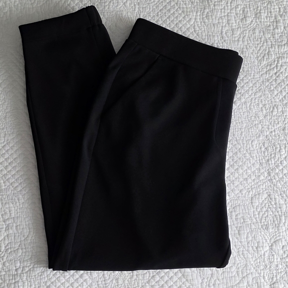 LOFT Petite Black Trousers - Picture 1 of 5